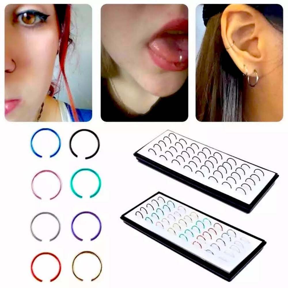 Colorful Nose Ring Choose Color